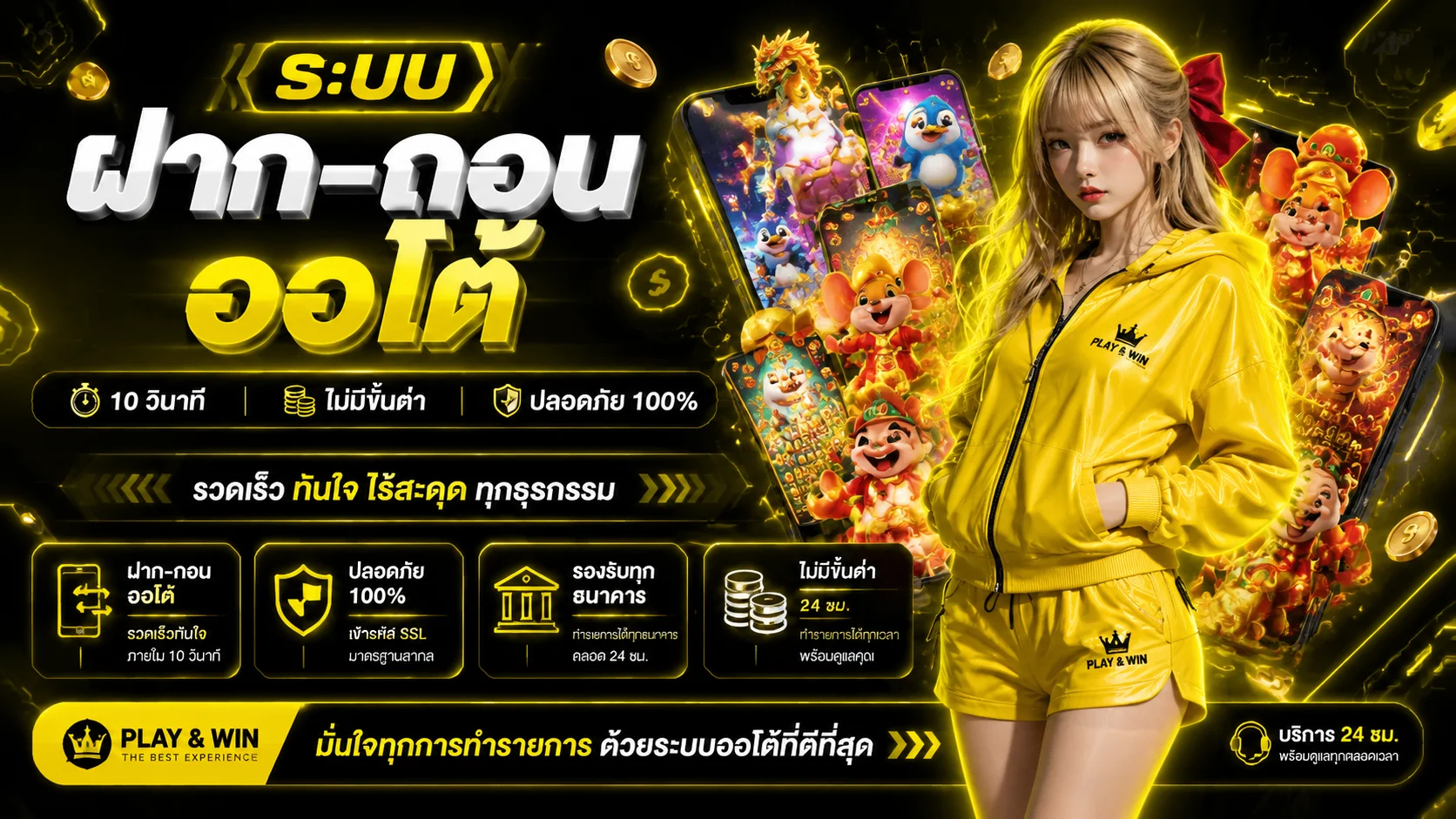 รวมค่ายเกมสล็อตยอดนิยมบน MagnumGold